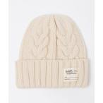 ニット帽 ニットキャップ SHIPS Colors:「手洗い可能」ケーブル ニット キャップ メンズ