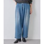 ジーンズ デニム デニムパンツ 「追加予約検討中」フルカワコラボ ルーズタックデニム レディース