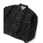 デニムジャケット gジャン 「HOUSTON/ヒューストン」 WWII SELVEDGE TRUCKER JACKET / セルヴィッジ デニム トラッ
