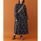 ワンピース EMAGO 小花刺繍ワンピース