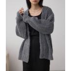 カーディガン スパンコールニットカーディガン レディース