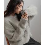 ニット セーター シャギープルオーバーＬＳ　605887 レディース