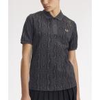 ポロシャツ ポロ Amy Winehouse Printed Fred Perry Shirt／エイミー・ワインハウス プリントポロシャツ レディース