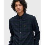シャツ Brushed Black Watch Tartan Shirt／起毛ブラックウォッチタータンチェックシャツ メンズ レディース