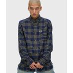 ショッピングフレッドペリー シャツ Brushed Twill Tartan Shirt／起毛ツイルタータンチェックシャツ メンズ レディース