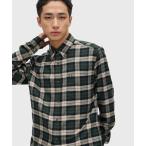 ショッピングフレッドペリー シャツ Brushed Twill Tartan Shirt／起毛ツイルタータンチェックシャツ メンズ レディース