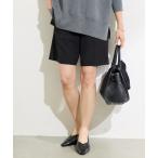 パンツ 「追加2」ウールライクストレッチショートパンツ レディース