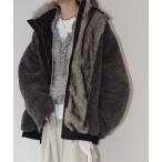 ショッピングファー コート アウター 2way ファージャケット chw25a113 レディース メンズ