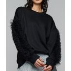 ショッピング動画 トレーナー スウェット チュールスウェット 「動画あり」 レディース