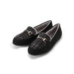 シューズ ビット付きモカシン レディース