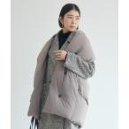 ダウンベスト ベスト CYAN ストールライクダウンベスト レディース