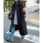 ステンカラーコート コート 「追加2」スーパー140ビーバーステンカラーコート レディース
