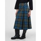 スカート Wilmaタータンマキシスカート
