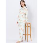 パジャマ ルームウェア 綿100%(本体肌側)　あったか　パジャマ　長袖　長ズボン レディース