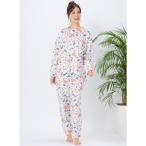 ショッピングルームウェア パジャマ ルームウェア あったか　パジャマ　長袖　長ズボン レディース