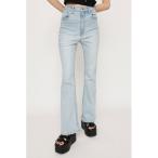 「SLY」 ブーツカットデニムパンツ 25inch ブルー レディース