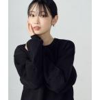 ショッピングコムサ ニット セーター コード刺繍 クルーネックニット / セットアップ対応 レディース