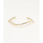 「ete」 バングル FREE イエローゴールド レディース