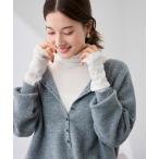 ショッピングカットソー tシャツ コットンシルクMixタートルネック レディース