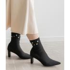 「RANDA」 ショートブーツ S ブラック レディース