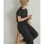 「URBAN RESEARCH DOORS」 オールインワン MEDIUM ブラック レディース