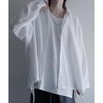 「LILL」 長袖シャツ L ホワイト 