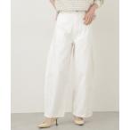 [NANO universe] брюки-чинос M белый женский 