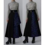 スカート アートジャガード2WAYスカート(HARE)