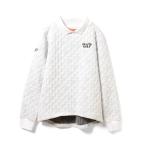 「BEAMS GOLF」 長袖カットソー LARGE ホワイト レディース