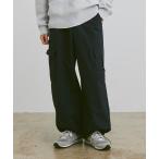 [flaner] брюки-карго SMALL темно-синий женский 