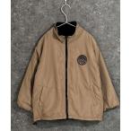 ショッピングブルゾン ブルゾン ジャンバー アウター 「裏フリース」2wayリバーシブルトラックジャケット キッズ 子供服 男の子 女の子