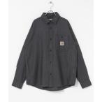 シャツ carhartt　LONG-SLEEVE EDGAR SHIRTS メンズ