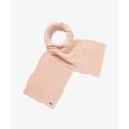 ショッピング柄 マフラー ストール アラン柄ブレンドウールニットマフラー レディース