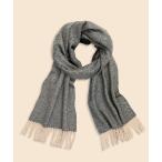 マフラー カシミヤ　ヘリンボーン　リバーシブル　マフラー メンズ