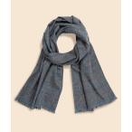 マフラー カシミヤ　グレンプラッド　ライトウェイト　マフラー メンズ