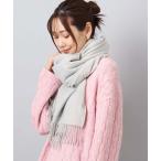 ストール マフラー 大判無地ストール/洗える レディース