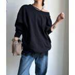 tシャツ 「WEB限定」 前後2WAYレースアッププルオーバー レディース