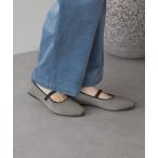 パンプス ニットメリージェーンパンプス