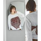 ショッピングバンダナ tシャツ バンダナドッキングプルオーバー レディース