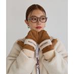 手袋 「MINNETONKA(ミネトンカ)」フードボアミトン レディース