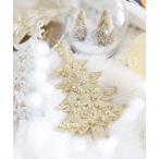 ショッピングオーナメント インテリア グリッターツリーオーナメント「GOLD」A / 583443