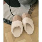 ショッピングスウェード スリッパ スウェードファースリッパ / 595961