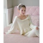パジャマ ルームウェア 「SET ITEM」cup in camisole knit set up /カップインキャミソールニットセットアップ レディ
