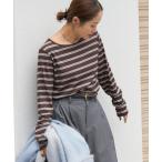 ショッピングチョコ tシャツ マルチボーダープルオーバー レディース