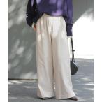ショッピングコーデュロイ パンツ 「追加」「25AW新作」コットンコーデュロイイージーワイド レディース
