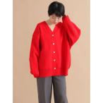 カーディガン スポンジニットカーディガン レディース