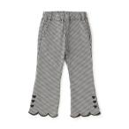 パンツ 「ジュニア対応」スカラップフレアパンツ キッズ 子供服 女の子
