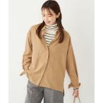 ショッピングcolors ブラウス シャツ SHIPS Colors:「手洗い可能」バック サテン オーバー シャツ レディース