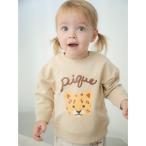 ベビー 「BABY」裏毛ワンポイントプルオーバー