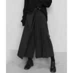 ショッピングラップ パンツ Eastern Reignラップ付プリーツワイドパンツ メンズ レディース